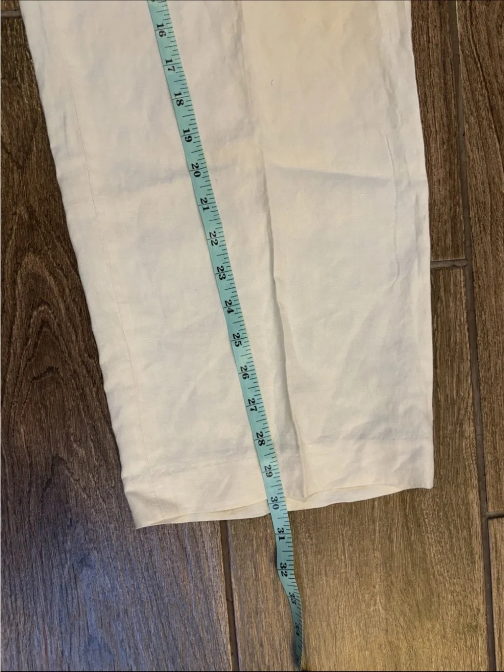 Polo Ralph Lauren Linen Silk Pants Mens 44x30 White Flat Front Resort